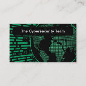 Cyberカッコいい Security Defense Business Card 名刺 (正面)