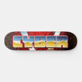 Cyber 1980sポスター スケートボード (横)