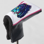 Cyber Animals – Futuristic Creatures of the Digita ゴルフヘッドカバー (3/4 正面)