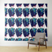 Cyber Animals – Futuristic Creatures of the Digita タペストリー (インサイチュ(横))