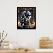 Cyber Anubis – 星の古代ガーディアン ポスター (キッチン)