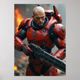 Cyber Ares: Crimson War Engine ポスター