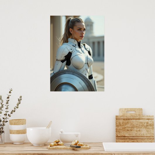 Cyber Athena: Tactical Wisdom ポスター (キッチン)