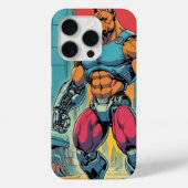 "Cyber Buff Dog – Retro Anime Robot Warrior" Case-Mate iPhoneケース (裏面)