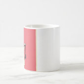 Cyber Cat Futuristic Art Mug コーヒーマグカップ (中央)