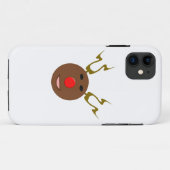 Cyber Christmas Reindeer iPhoneケース Case-Mate iPhoneケース (裏面(横))