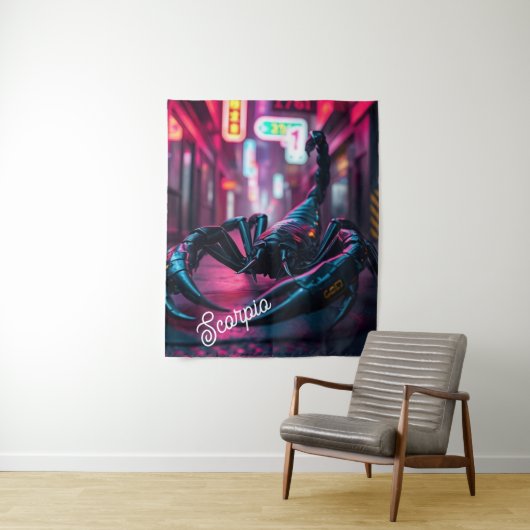 Cyber-City Scorpio Wall Tapestry タペストリー (インサイチュ)