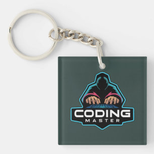 Cyber Coding Guru:技術ギフト キーホルダー