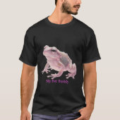 Cyber Crystal Frog Surreal Techno Nature Fusion Tシャツ (正面)