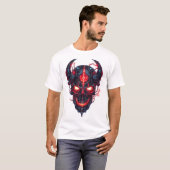 Cyber Demon Skull Lord Tシャツ (正面フル)