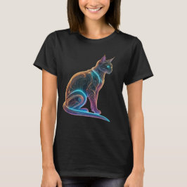 Cyber Feline:ネオンガーディアン Tシャツ