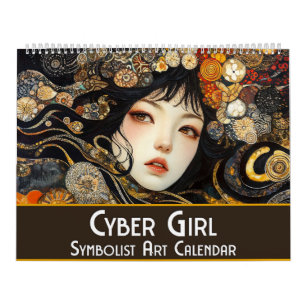 Cyber Girl: Symbolist Art Calendar カレンダー