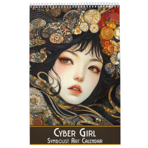 Cyber Girl: Symbolist Art Calendar カレンダー