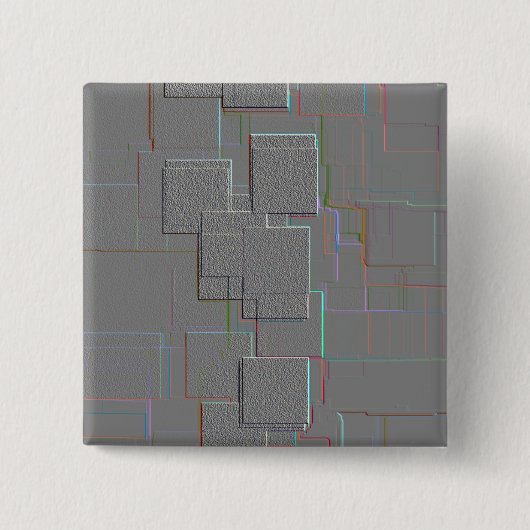 Cyber Gothic（サイバーゴシック様式） 缶バッジ (正面)