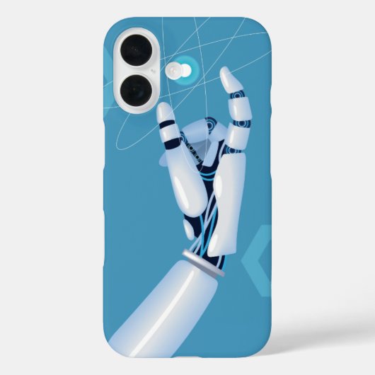 Cyber Hand with Atomic Sphere Case-Mate iPhoneケース (裏面)