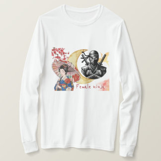 Cyber Kunoichi: Neon Night Shinobi Edition Tシャツ