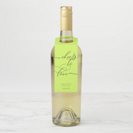 Cyber Lime Jet Black Signature Party Celebration ボトルネックタグ