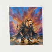 Cyber Lion of the Wastelands  タペストリー (正面)