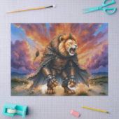 Cyber Lion of the Wastelands  薄葉紙 (クラフト)