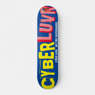 CYBER LUVR JMT 7 3/4"スケートボードデッキ スケートボード