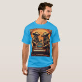 Cyber Maestro DJデザインTシャツ Tシャツ (正面フル)