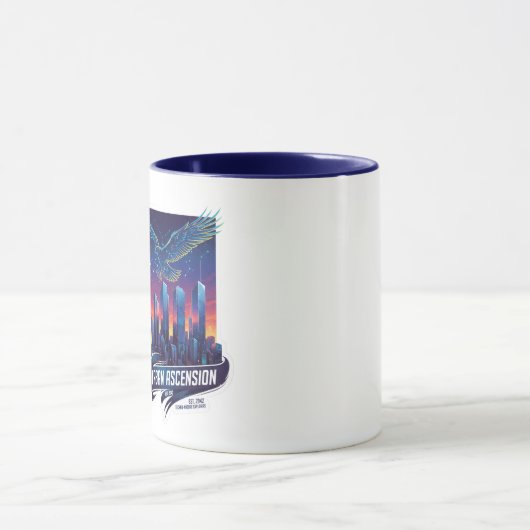 Cyber-Nature Vector マグカップ (中央)