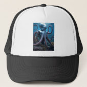 Cyber Octopus black hat キャップ (正面)