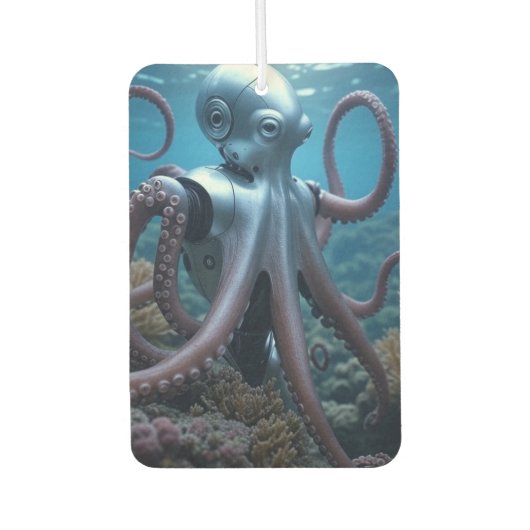 Cyber Octopus car air freshener カーエアーフレッシュナー (正面)