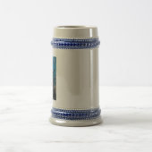 Cyber Octopus right hand blue stein ビールジョッキ (中央)