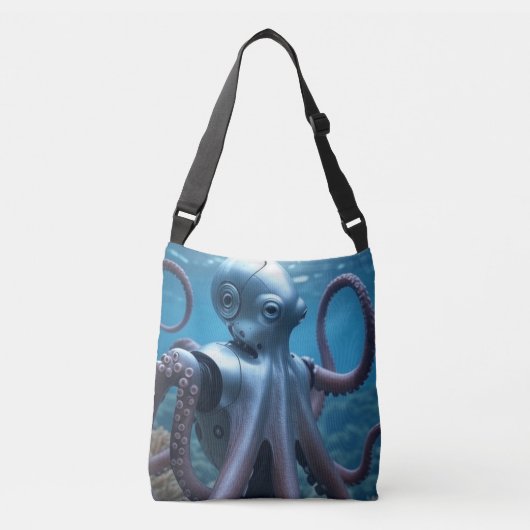 Cyber Octopus shoulder crossbody bag クロスボディバッグ (正面)