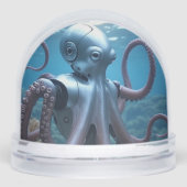 Cyber Octopus snow globe (正面)
