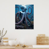 Cyber Octopus value poster ポスター (キッチン)
