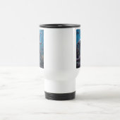 Cyber Octopus white travel mug two sided トラベルマグ (中央)