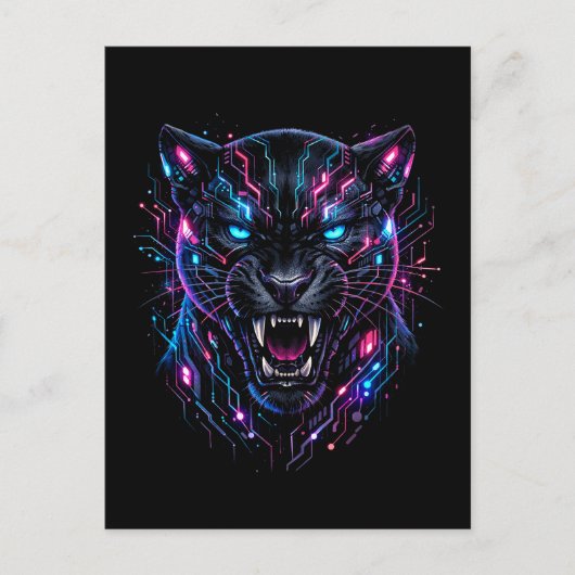 Cyber Panther ポストカード (正面)