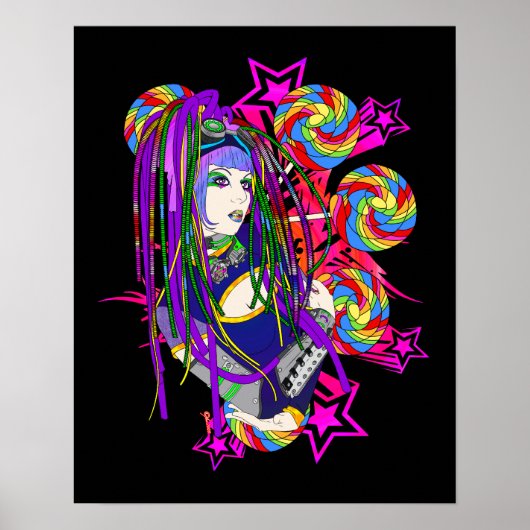 Cyber Pops Poster ポスター (正面)