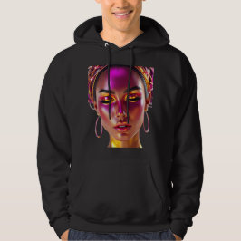 Cyber Queen Neon Glow hoodie パーカ