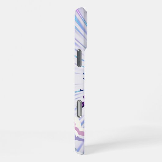 Cyber Samurai Anime Boy Vaporwave Warrior Art iPhoneケース (右側面)