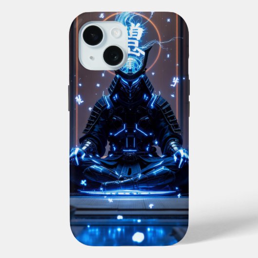 Cyber Samurai: Digital Enlightenment Case-Mate iPhoneケース (裏面)