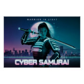 Cyber Samurai: Warrior in Light ポスター (正面)