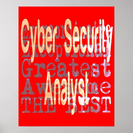 Cyber Security Analyst Extraordinaire ポスター (正面)