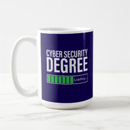Cyber Security Degree Loading, specialist  コーヒーマグカップ