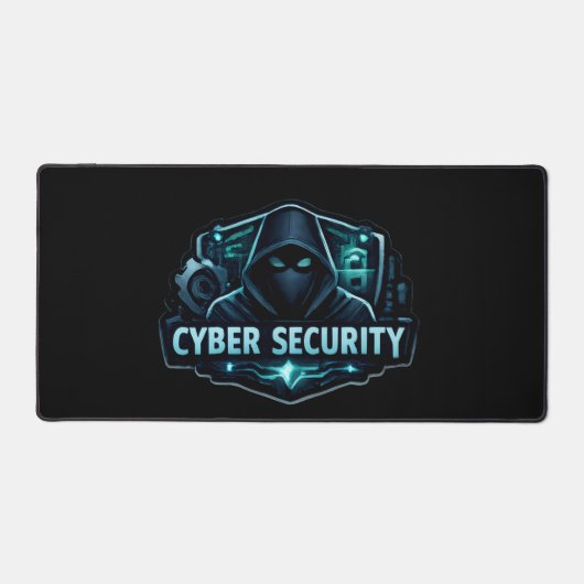 Cyber Security Elite Hacker XXL Desk Mat  Mousepad デスクマット (正面)