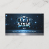 Cyber Security Engineer Service QR Code 名刺 (正面)