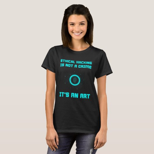 Cyber Security Expert I computer engineer for ethi Tシャツ (正面フル)