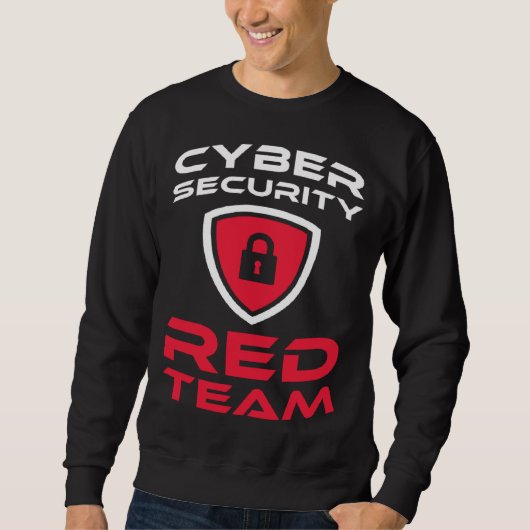 Cyber Security Red Team for all Computer Fan スウェットシャツ (正面)