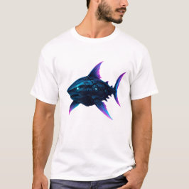 Cyber Shark Tシャツ