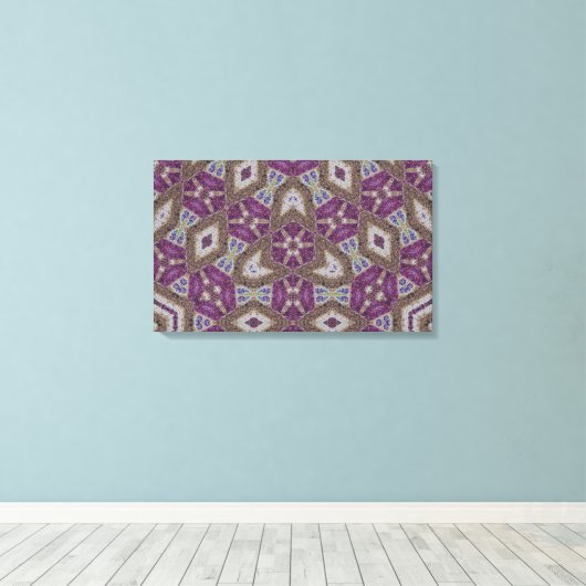 Cyber Static キャンバスプリント (インサイチュ (ウッドフロア))