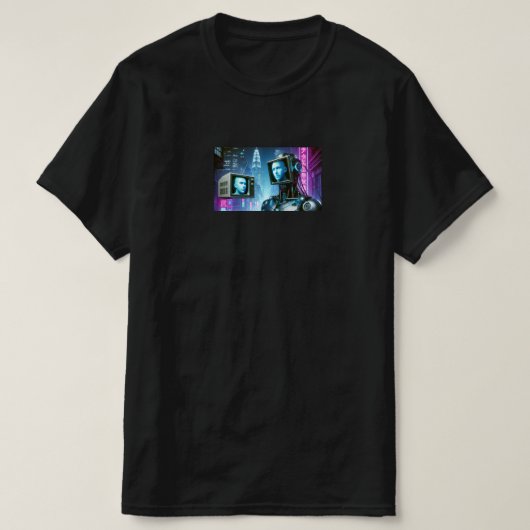 Cyber T-shirt  Tシャツ (デザイン正面)