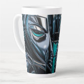 Cyber Teal Mug カフェラテマグ (左アングル)