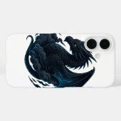 Cyber Tiger – ネオン圏の守護者 Case-Mate iPhoneケース (裏面 (横))